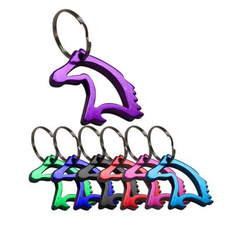 Aluminum Horse Head Keychain