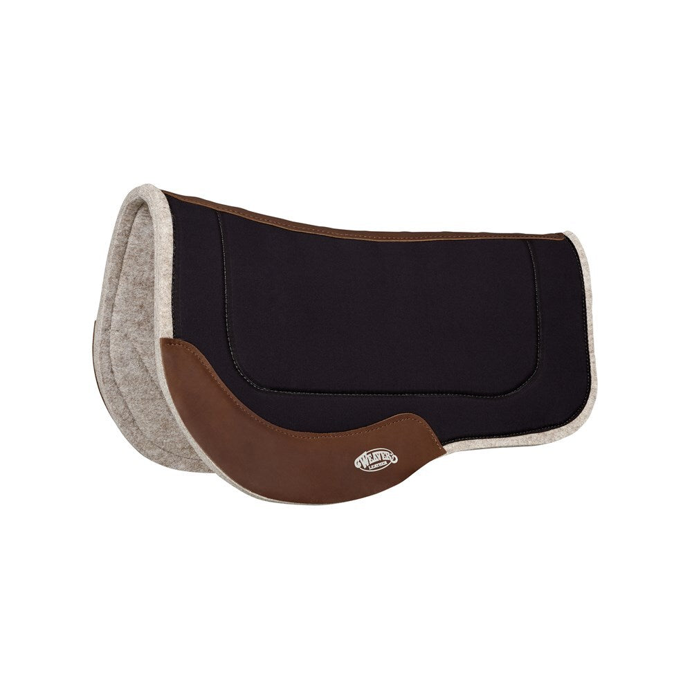 Weaver Trail Gear Felt Saddle Pad Black