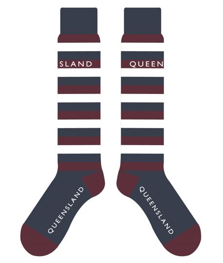 Interschool Qld Long Socks