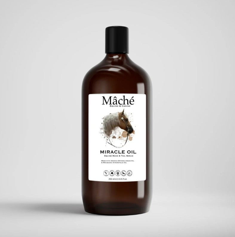 Mache Pets Miracle Oil - Mane, Tail and Coat Softening Serum 250ML