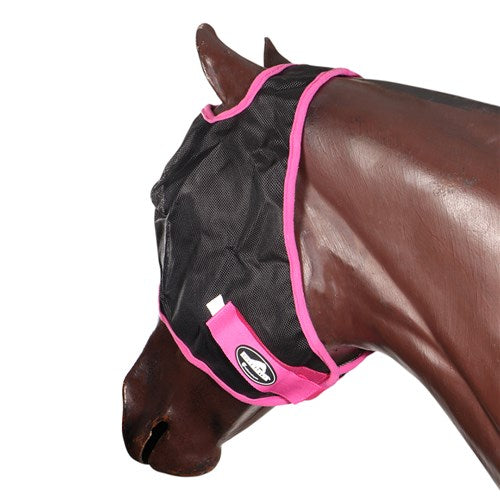 Showmaster Black Mesh Fly Mask
