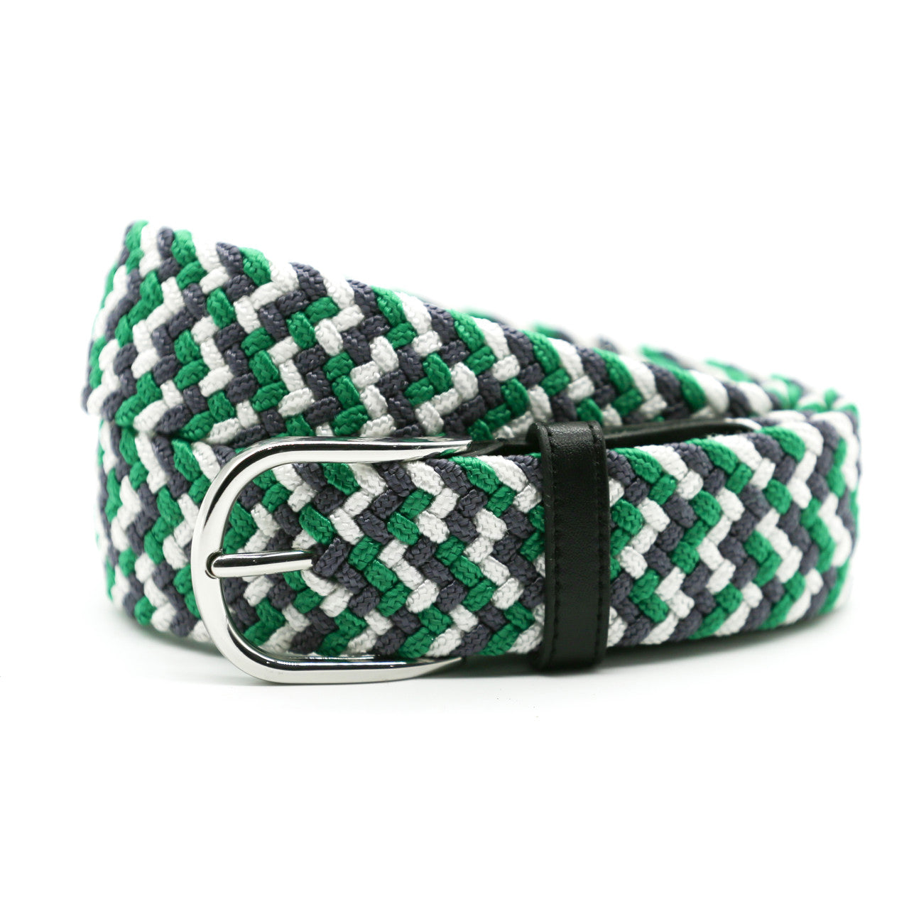 Belt - Green, Grey and White