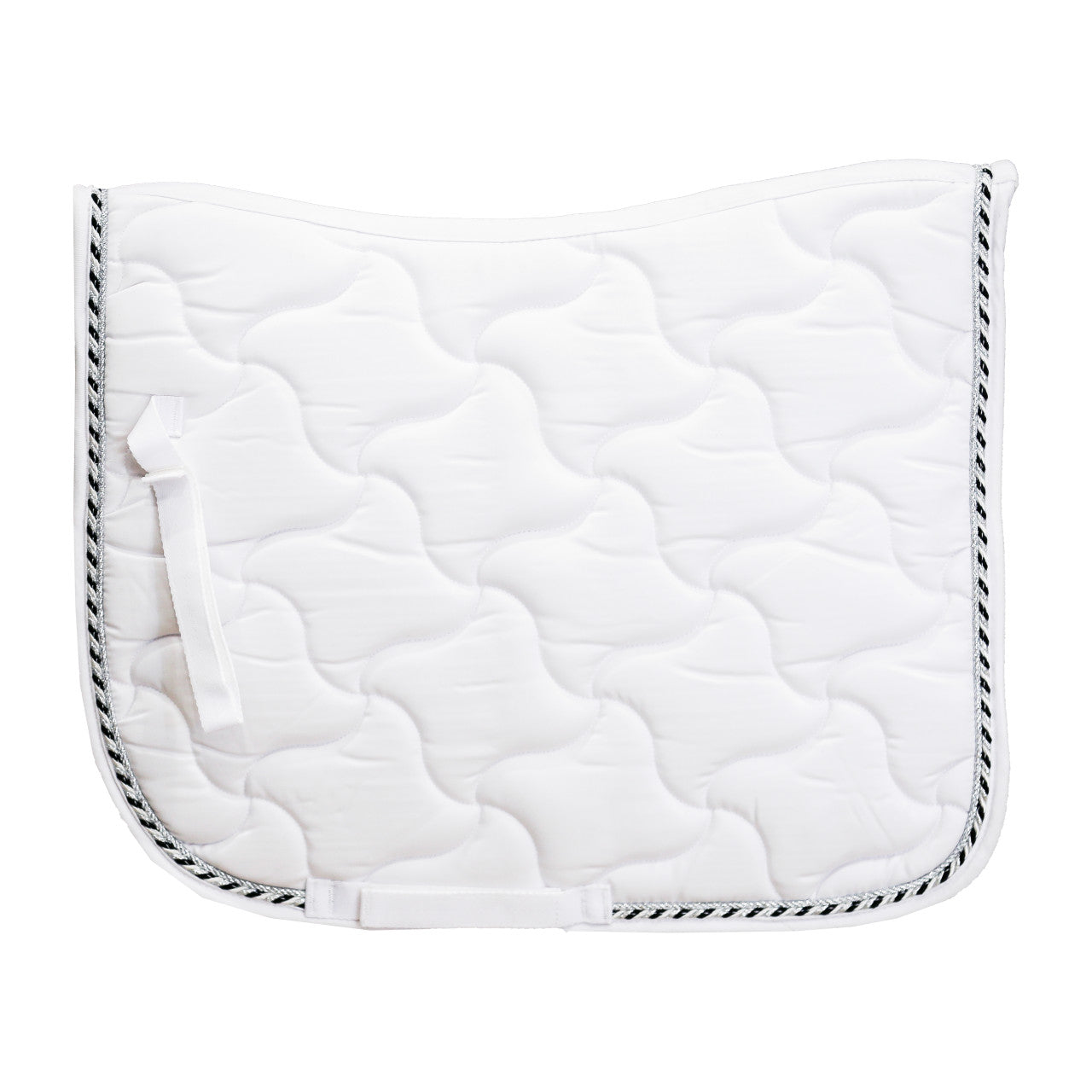 Competition White Dressage Saddle Pad - White Binding -  LOW STOCK...LAST FEW LEFT!!!