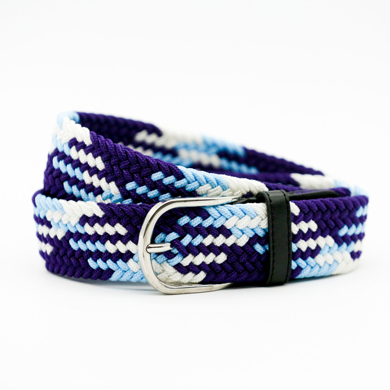 Belt - Purple, Sky blue & White
