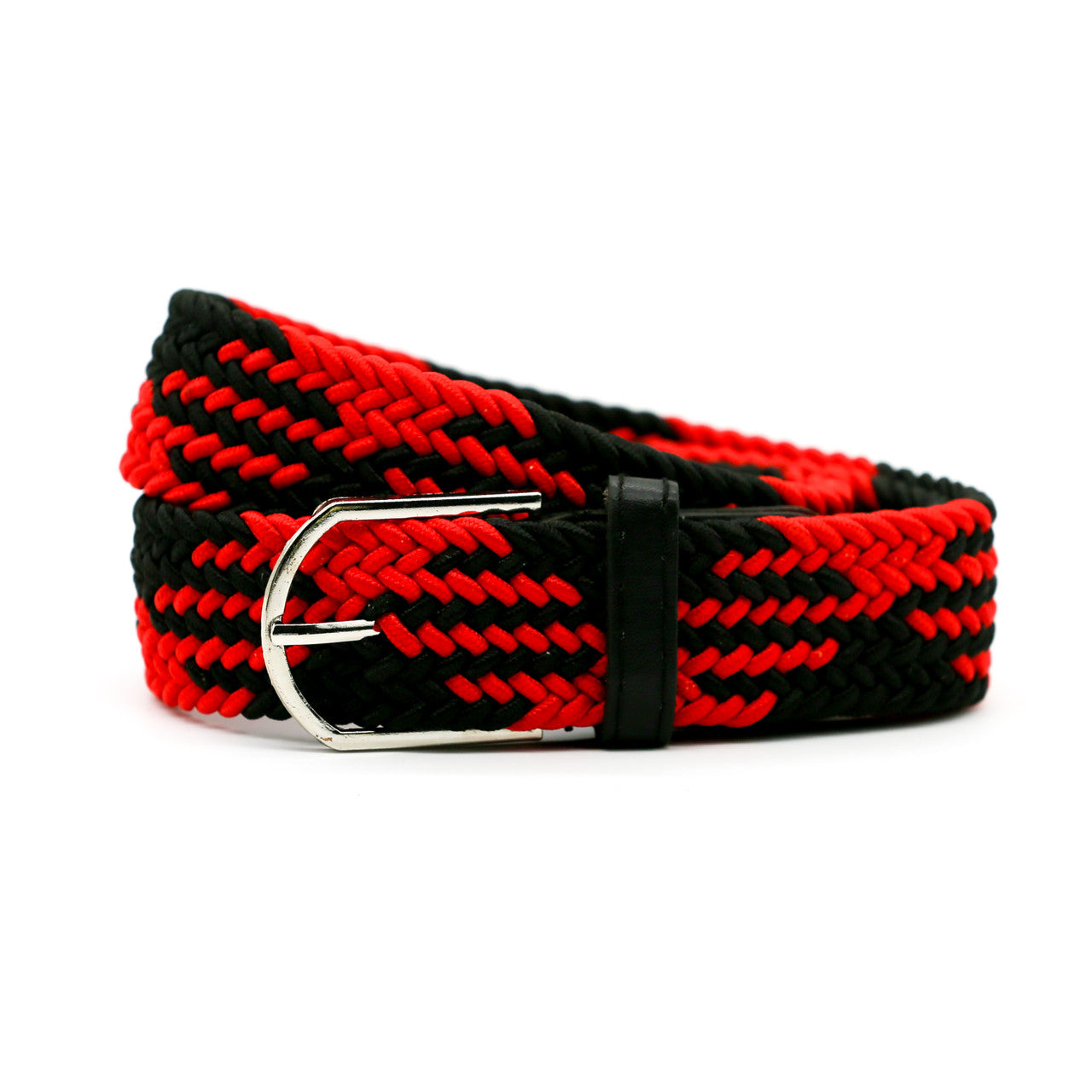 Belt - Diamond Black & Red