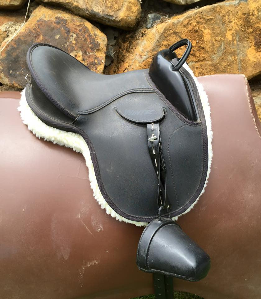 Cream Sherpa Pony Pad - Fits Wintec Saddle