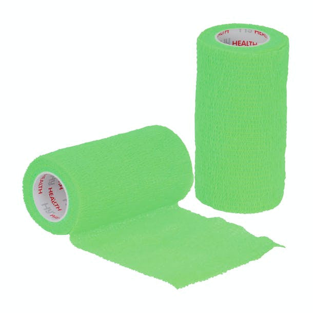 MaxoWRAP Cohesive Bandage - Neon Green