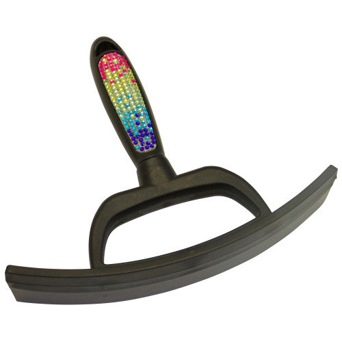 Showmaster Sweat Scraper with Rainbow Crystal design