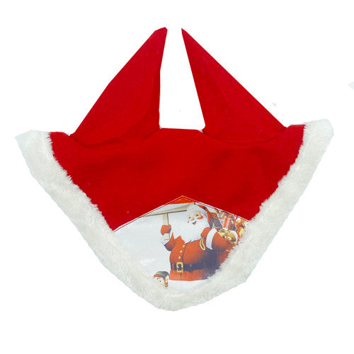 Christmas Bonnets - Red with Santa FULL