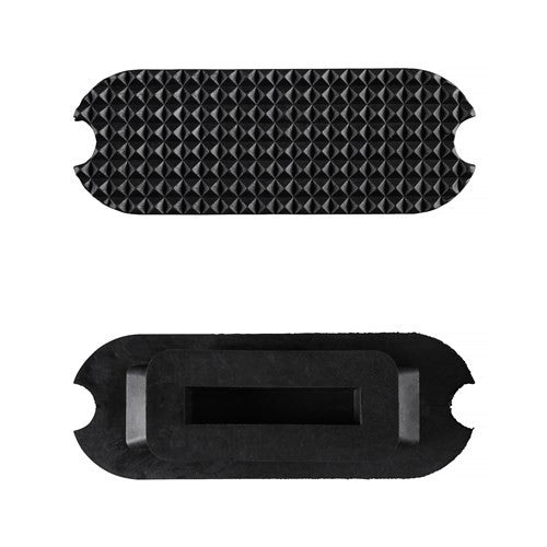 Replacement Rubber Stirrup Pads Black or White Sizes