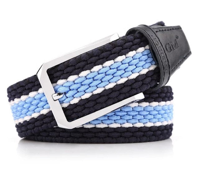 Belt - Black with Blue Middle