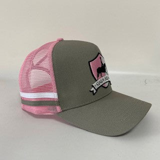 Cap - Pink & Grey Gala Trucker