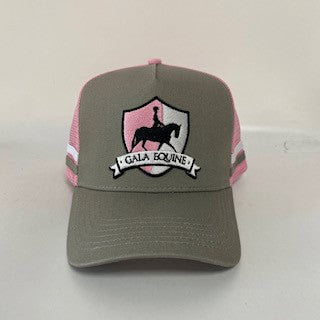 Cap - Pink & Grey Gala Trucker