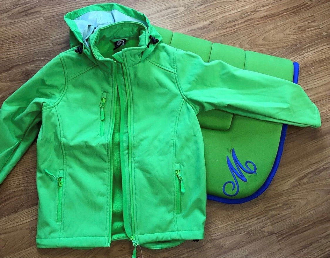 Green hot sale shell jacket