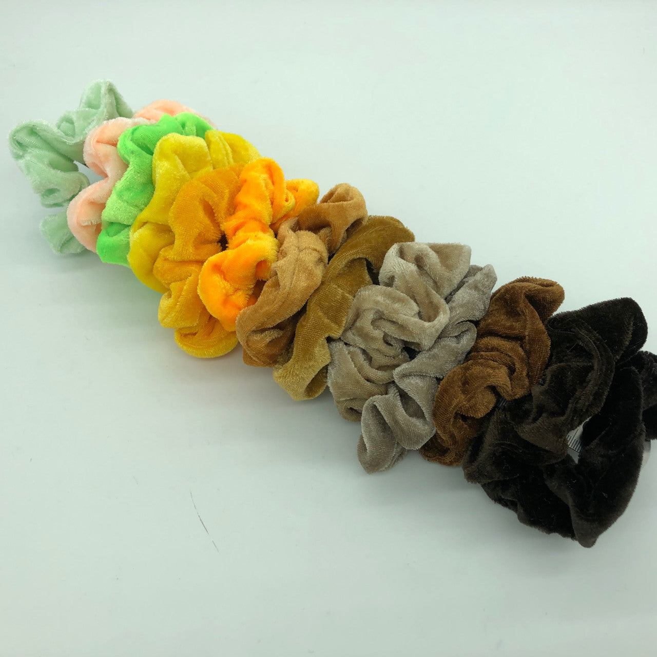 Velvet Hair Scrunchie Assorted Colours