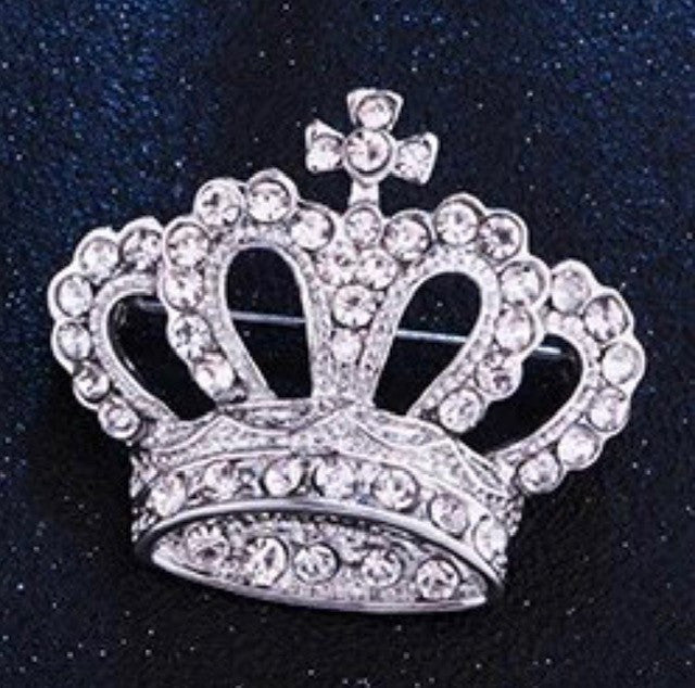 Crown store brooch jewelry